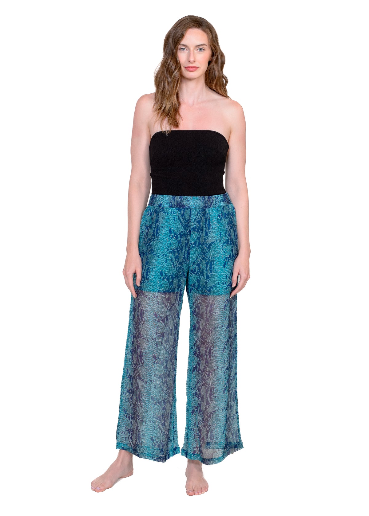 CHIFFON PANT COVER UP