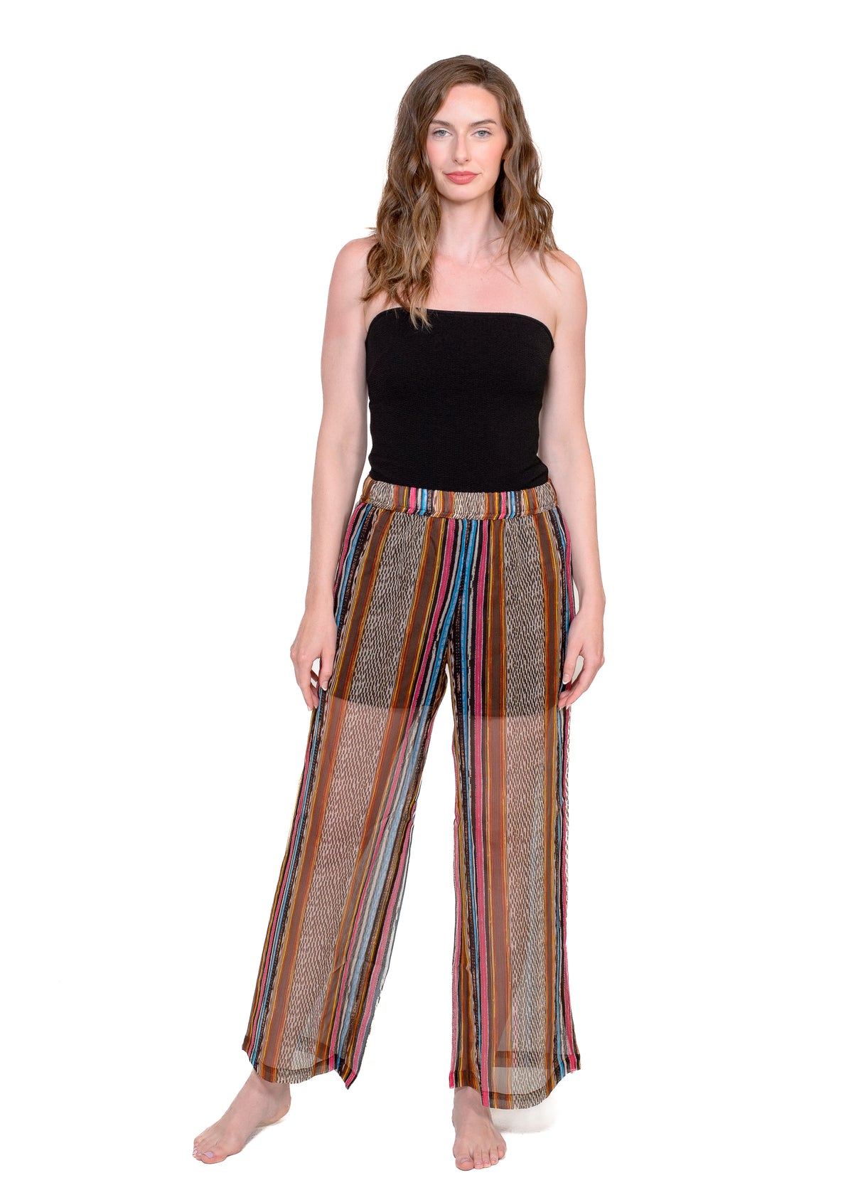 CHIFFON PANT COVER UP