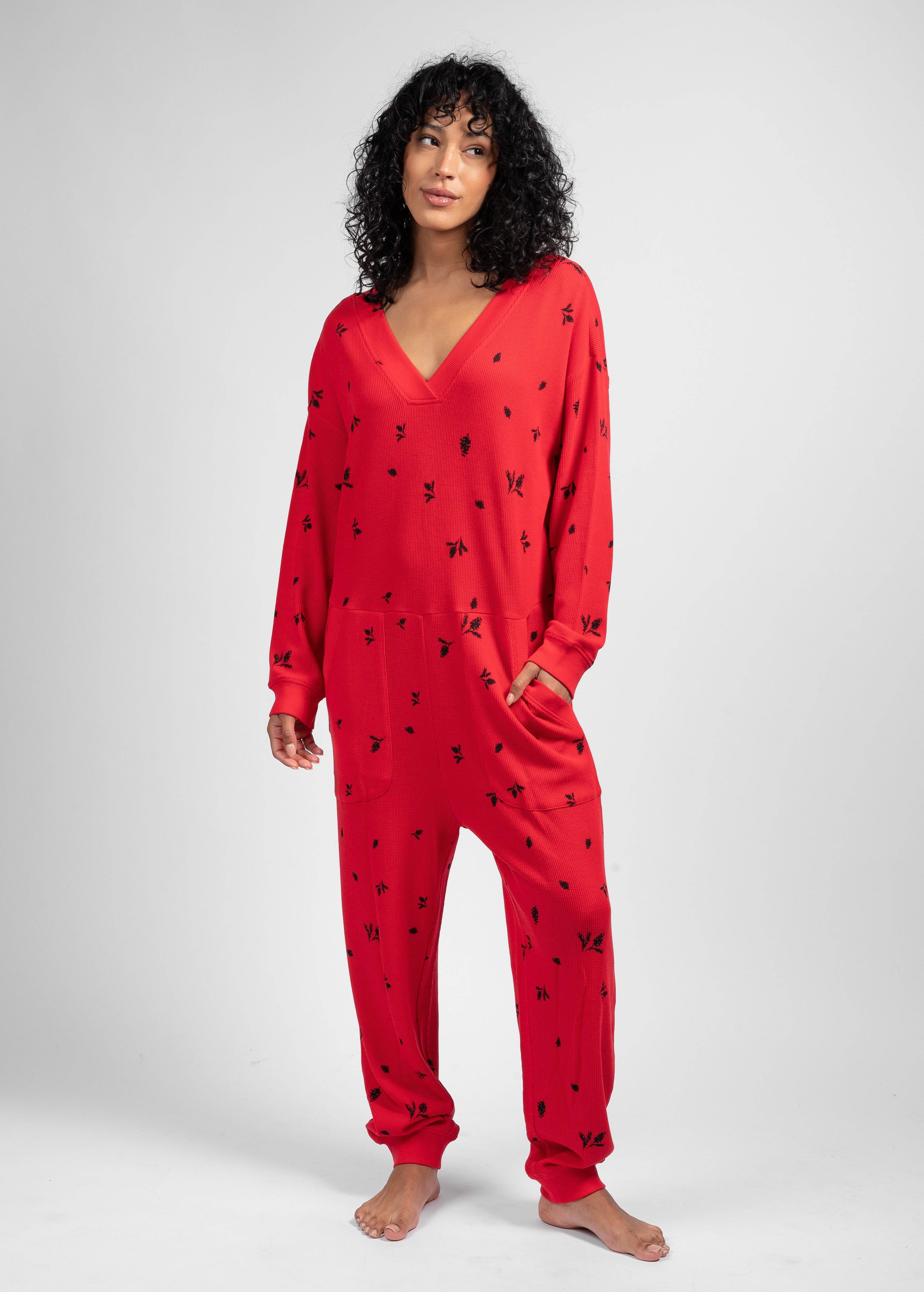 WAFFLE JUMPSUIT