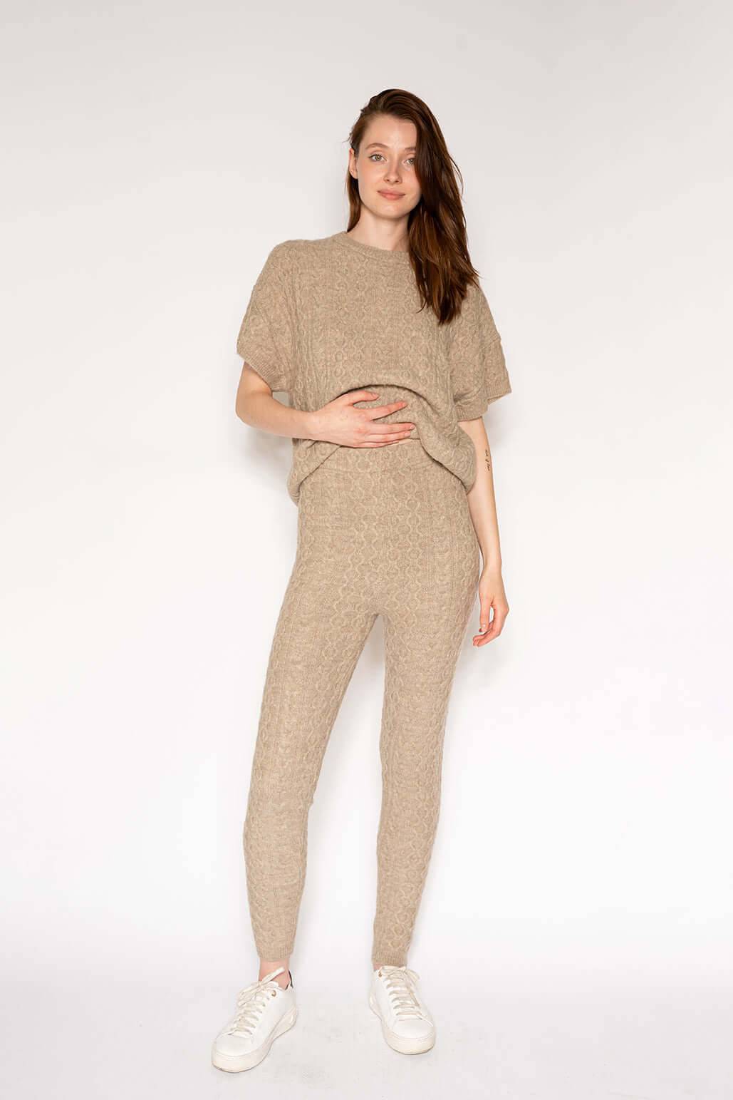 Cable Knit Legging